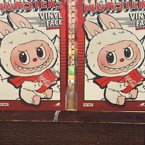 🔥 Double LABUBU Magic! POP MART × Coca-Cola Blind Box Figures (2 Sealed) 🔥